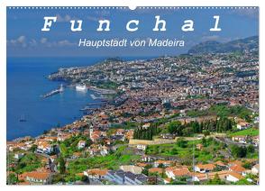 Funchal – Die Hauptstadt von Madeira (Wandkalender 2024 DIN A2 quer), CALVENDO Monatskalender von Lielischkies,  Klaus