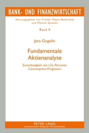 Fundamentale Aktienanalyse von Gogolin,  Jens