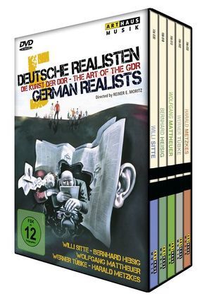 Fünf Deutsche Realisten – Die Kunst der DDR (Box) von Moritz,  Reiner E