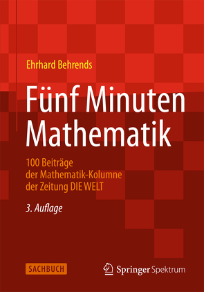 Fünf Minuten Mathematik von Behrends,  Ehrhard