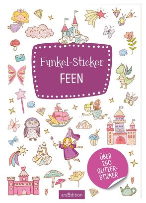 Funkel-Sticker Feen