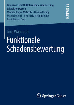 Funktionale Schadensbewertung von Wasmuth,  Jörg