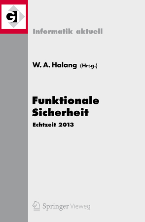 Funktionale Sicherheit von Halang,  Wolfgang A