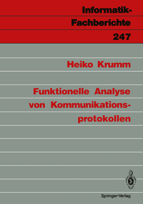 Funktionelle Analyse von Kommunikationsprotokollen von Krumm,  Heiko