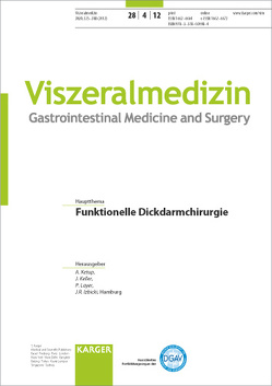 Funktionelle Dickdarmchirurgie von Izbicki, Keller, Kutup, Layer