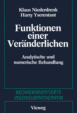 Funktionen einer Veränderlichen von Engeln-Müllges,  Gisela, Niederdrenk,  K., Yserentant,  H.