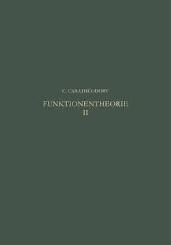 Funktionentheorie von Carathéodory,  C.