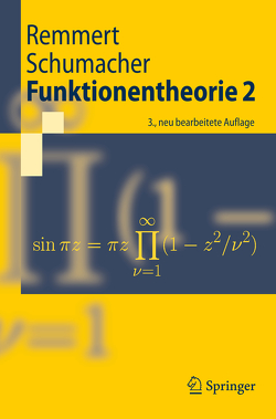 Funktionentheorie 2 von Remmert,  Reinhold, Schumacher,  Georg