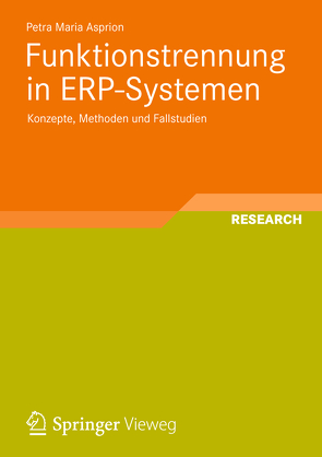 Funktionstrennung in ERP-Systemen von Asprion,  Petra Maria