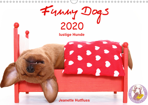 Funny Dogs (Wandkalender 2020 DIN A3 quer) von Hutfluss,  Jeanette