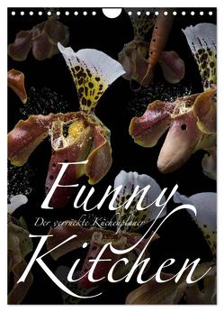 Funny Kitchen – Der verrückte Küchenplaner (Wandkalender 2024 DIN A4 hoch), CALVENDO Monatskalender von Bruhn,  Olaf