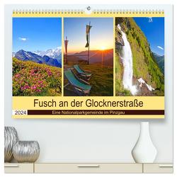 Fusch an der Glocknerstraße (hochwertiger Premium Wandkalender 2024 DIN A2 quer), Kunstdruck in Hochglanz von Kramer,  Christa