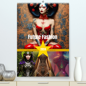 Future Fashion (hochwertiger Premium Wandkalender 2024 DIN A2 hoch), Kunstdruck in Hochglanz von aka stine1,  Christine