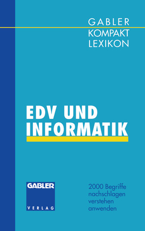 Gabler Kompakt Lexikon EDV undInformatik von Braun,  Manfred