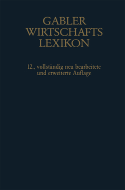 Gablers Wirtschafts Lexikon von Sellien,  Helmut, Sellien,  Reinhold