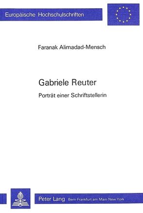 Gabriele Reuter von Alimadad-Mensch,  Faranak