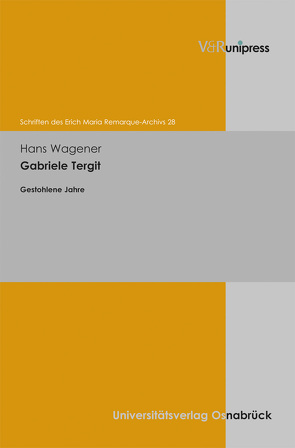 Gabriele Tergit von Schneider,  Thomas F., Wagener,  Hans