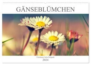 Gänseblümchen Poesie (Wandkalender 2024 DIN A2 quer), CALVENDO Monatskalender von Delgado,  Julia