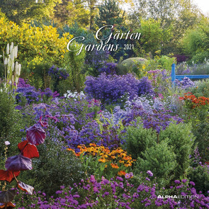 Gärten 2021 – Broschürenkalender 30×30 cm (30×60 geöffnet) – Gardens – Bild-Kalender – Wandplaner – mit Platz für Notizen – Alpha Edition