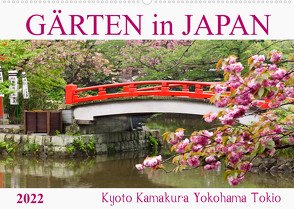Gärten in Japan (Wandkalender 2022 DIN A2 quer) von Balzer,  Tatjana