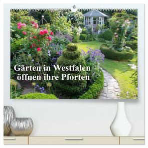 Gärten in Westfalen öffnen ihre Pforten (hochwertiger Premium Wandkalender 2024 DIN A2 quer), Kunstdruck in Hochglanz von Rusch - www.w-rusch.de,  Winfried