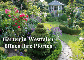 Gärten in Westfalen öffnen ihre Pforten (Wandkalender 2021 DIN A3 quer) von Rusch - www.w-rusch.de,  Winfried