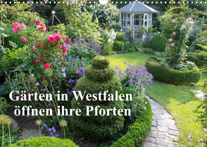 Gärten in Westfalen öffnen ihre Pforten (Wandkalender 2022 DIN A3 quer) von Rusch - www.w-rusch.de,  Winfried