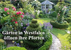 Gärten in Westfalen öffnen ihre Pforten (Wandkalender 2023 DIN A2 quer) von Rusch - www.w-rusch.de,  Winfried
