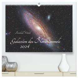 Galaxien des Nordhimmels (hochwertiger Premium Wandkalender 2024 DIN A2 quer), Kunstdruck in Hochglanz von Wittich,  Reinhold