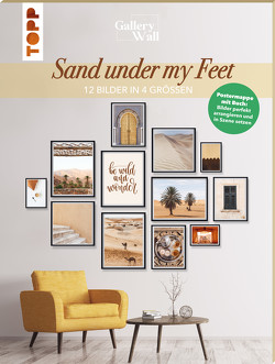 Gallery Wall „Sand Under My Feet“. 12 Bilder in 4 Größen von Treu,  Frederike