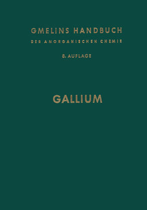 Gallium von Meyer,  R. J.