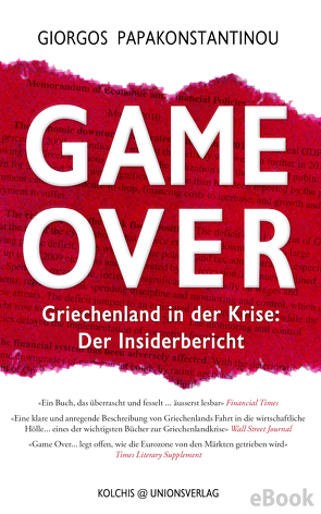 Game Over von Bastian,  Jens, Papakonstantinou,  Giorgos