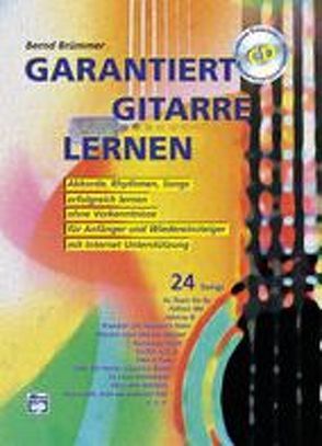 Garantiert Gitarre lernen / Garantiert Gitarre lernen mit CD von Brümmer,  Bernd