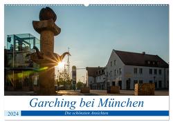 Garching bei München / Die schönsten Ansichten. (Wandkalender 2024 DIN A2 quer), CALVENDO Monatskalender von Fröschl / frog.pix,  Harald