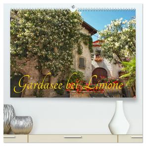 Gardasee bei Limone (hochwertiger Premium Wandkalender 2024 DIN A2 quer), Kunstdruck in Hochglanz von Wirges,  Christine
