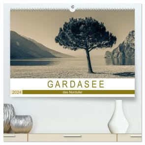 GARDASEE – das Nordufer (hochwertiger Premium Wandkalender 2024 DIN A2 quer), Kunstdruck in Hochglanz von Rost,  Sebastian