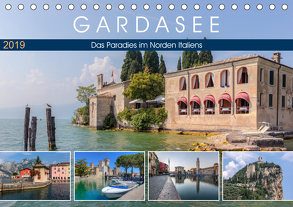 Gardasee, das Paradies im Norden Italiens (Tischkalender 2019 DIN A5 quer) von Kruse,  Joana