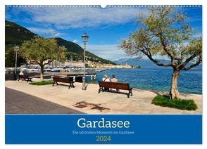 Gardasee – Die schönsten Momente am Gardasee (Wandkalender 2024 DIN A2 quer), CALVENDO Monatskalender von BALZEREK,  REINHARD