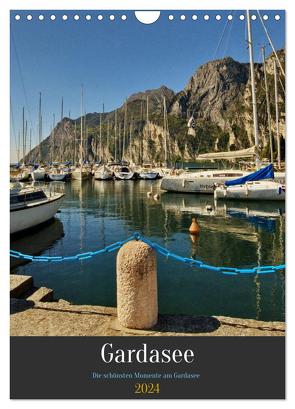 Gardasee – Die schönsten Momente am Gardasee (Wandkalender 2024 DIN A4 hoch), CALVENDO Monatskalender von BALZEREK,  REINHARD