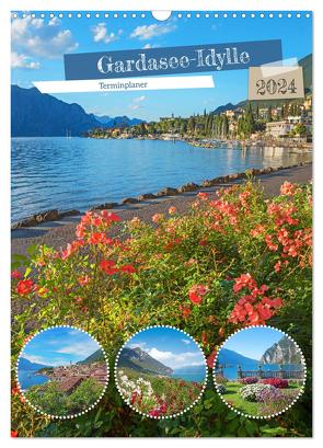 Gardasee-Idylle 2024 (Wandkalender 2024 DIN A3 hoch), CALVENDO Monatskalender von SusaZoom,  SusaZoom