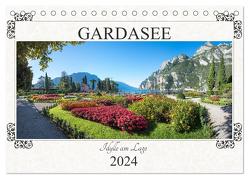 Gardasee – Idylle am Lago 2024 (Tischkalender 2024 DIN A5 quer), CALVENDO Monatskalender von SusaZoom,  SusaZoom