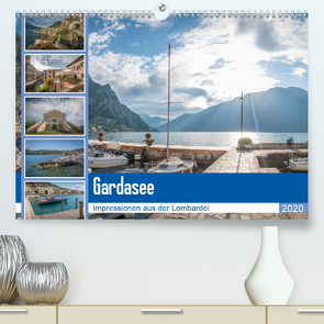 Gardasee – Impressionen aus der Lombardei (Premium, hochwertiger DIN A2 Wandkalender 2020, Kunstdruck in Hochglanz) von Mosert,  Stefan