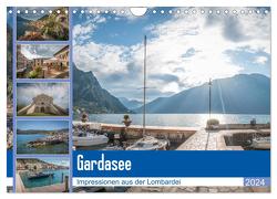 Gardasee – Impressionen aus der Lombardei (Wandkalender 2024 DIN A4 quer), CALVENDO Monatskalender von Mosert,  Stefan