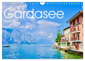 Gardasee, Italien (Wandkalender 2024 DIN A4 quer), CALVENDO Monatskalender von Johannes Jansen und Dr. Luisa Rüter,  Dr.