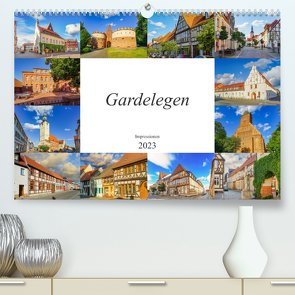 Gardelegen Impressionen (Premium, hochwertiger DIN A2 Wandkalender 2023, Kunstdruck in Hochglanz) von Meutzner,  Dirk