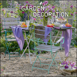 Garden & Decoration 2023 – Broschürenkalender 30×30 cm (30×60 geöffnet) – Kalender mit Platz für Notizen – Garten – Bildkalender – Gartenkalender
