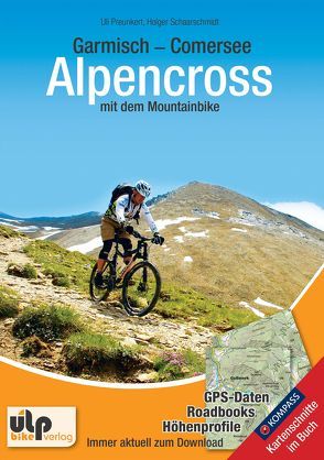 Garmisch – Comersee  Alpencross mit dem Mountainbike von Preunkert,  Uli, Schaarschmidt,  Holger
