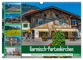Garmisch-Partenkirchen – Bayerischer Charme im Werdenfelser Land (Wandkalender 2024 DIN A3 quer), CALVENDO Monatskalender von Wilczek,  Dieter