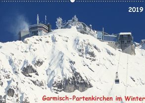 Garmisch-Partenkirchen im Winter (Wandkalender 2019 DIN A2 quer) von Layer,  Arno
