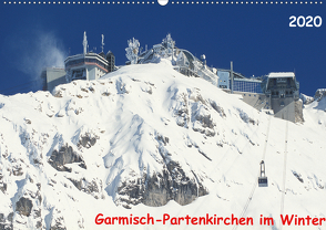 Garmisch-Partenkirchen im Winter (Wandkalender 2020 DIN A2 quer) von Layer,  Arno